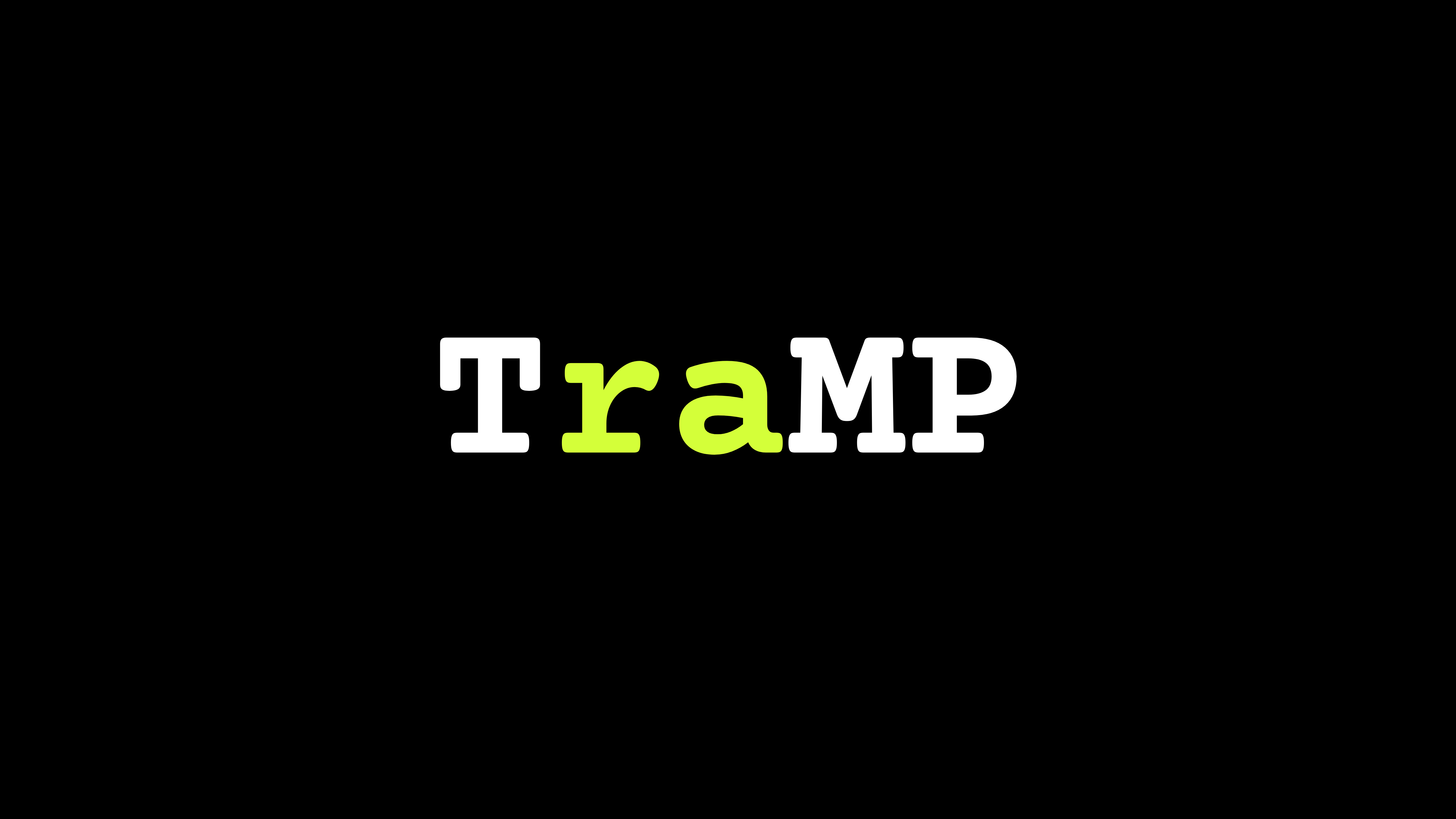 TRamP branding